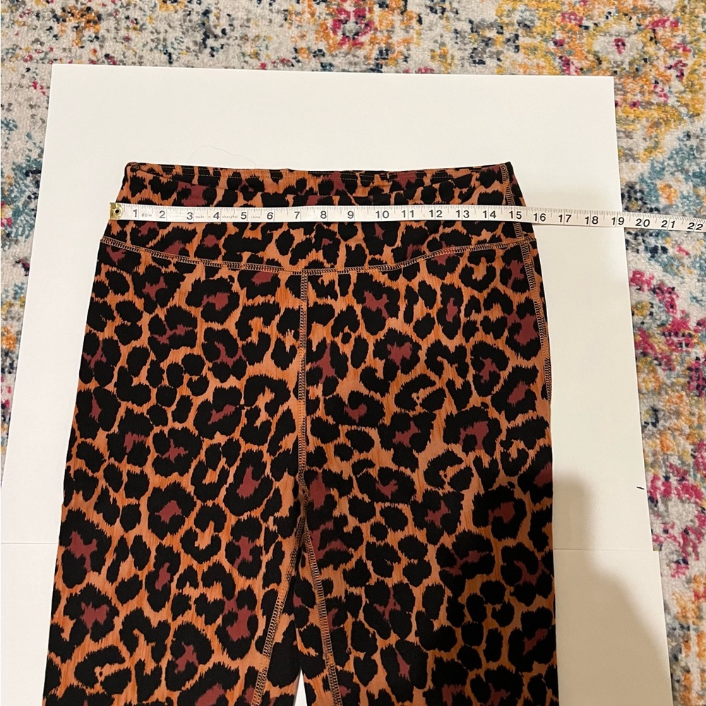 J Crew weekend leopard print leggings - Picture 8 of 9